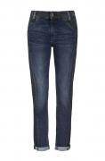 Marken-Boyfriend-Jeans blau-schwarz