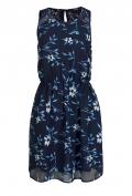 Marken-Chiffonkleid »Shea Print« dunkelblau Gr. L