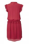 Marken-Chiffonkleid beere Gr. 4(XL)