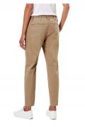 Marken-Chinohose beige