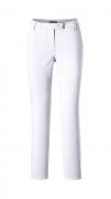 Marken-Chinohose weiß