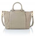 Marken-City-Bag helltaupe