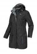 Marken-Damen-Funktionsjacke schwarz