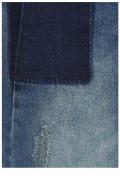 Marken-Damen-Jeans blau-used