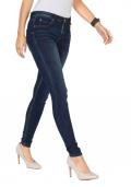 Marken-Damen-Jeans dunkelblau 32 inch