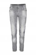 Marken-Damen-Jeans grau-used 32 inch