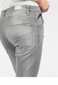 Marken-Damen-Jeans grau-used 32 inch