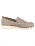 Marken-Damen-Slipper puder-metallic