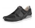 Marken-Damen-Sneaker schwarz