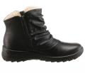 Marken-Damen-Stiefelette schwarz