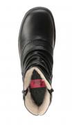 Marken-Damen-Stiefelette schwarz