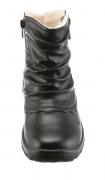 Marken-Damen-Stiefelette schwarz