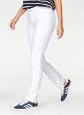 Marken-Damen-Stretch-Jeans weiß 34 inch