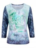 Marken-Druckshirt bunt