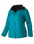 Marken-Funktionsjacke petrol