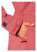 Marken-Funktionsjacke rot-meliert