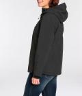 Marken-Funktionsjacke schwarz