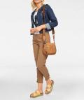 Marken-Handtasche camel