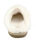 Marken-Hausschuh beige