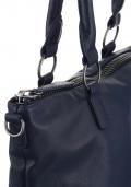 Marken-Henkeltasche navy