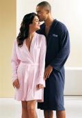 Marken-Herren-Bademantel marine