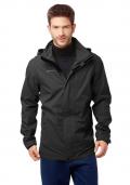 Marken-Herren-Funktionsjacke anthrazit