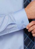 Marken-Herren-Hemd hellblau