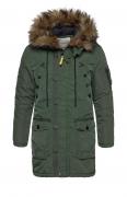 Marken-Herren-Parka »Ferrys« oliv