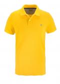 Marken-Herren-Poloshirt gelb