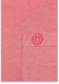 Marken-Herren-Poloshirt lachs