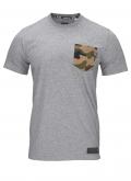 Marken-Herren-Shirt grau