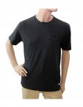 Marken-Herren-Shirt schwarz