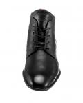 Marken-Herren-Stiefelette schwarz