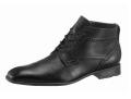 Marken-Herren-Stiefelette schwarz