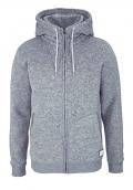 Marken-Herren-Strickjacke grau