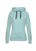 Marken-Hoodie mit Kängurutasche mint