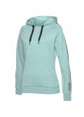 Marken-Hoodie mit Kängurutasche mint