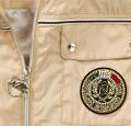 Marken-Jacke beige