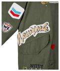 Marken-Jacke khaki