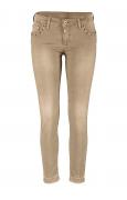 Marken-Jeans ALEENA beige