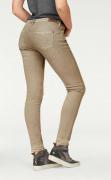 Marken-Jeans ALEENA beige