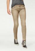 Marken-Jeans ALEENA beige