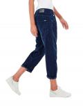 Marken-Jeans-Culotte blau