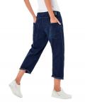 Marken-Jeans-Culotte blau