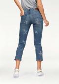 Marken-Jeans LANA blau-used