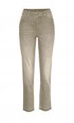 Marken-Jeans MELANIE PIPE FRINGES camel 27 inch