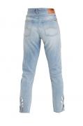 Marken-Jeans mit Cut-Outs blau 30 inch