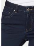 Marken-Jeans mit Schnürung dunkelblau