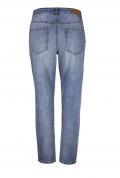 Marken-Jeans mit Stickerei hellblau 32 inch