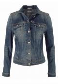 Marken-Jeansjacke blau Gr. L